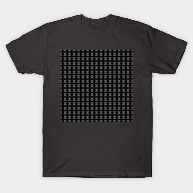 A thousand kisses on black (pattern) T-Shirt by bobdijkers